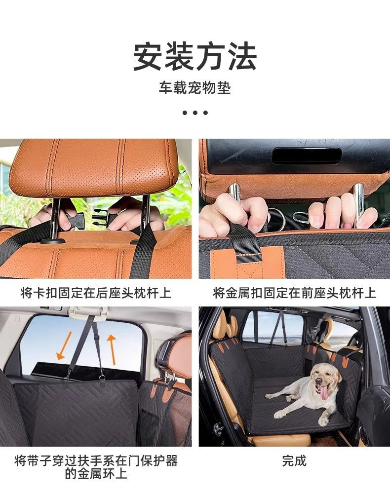 Wagsy Waterproof Dog Car Seat Cover